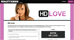 Desktop Screenshot of hdlove.com